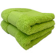 Load image into Gallery viewer, Lime Green Guest Towels 600gsm 2 Pack