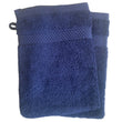 Load image into Gallery viewer, Face Cloth Wash Mitt Set Turkish Cotton Navy Blue