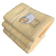 Load image into Gallery viewer, Pack of 3 Kitchen Tea Towels 100% Turkish Cotton Embroidered Yellow Sheep