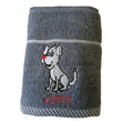 Load image into Gallery viewer, Pack of 3 Kitchen Tea Towels 100% Turkish Cotton Embroidered Animals