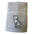 Load image into Gallery viewer, Pack of 3 Kitchen Tea Towels 100% Turkish Cotton Embroidered Animals