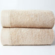 Load image into Gallery viewer, Recycled Cotton & Plastic Eco Terry Towels 600gsm Latte