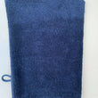 Load image into Gallery viewer, Cotton Bamboo Face Cloth Wash Mitt Set Pack of 4 Navy Blue