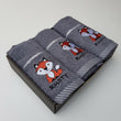 Load image into Gallery viewer, Kitchen Tea Towels 100% Turkish Cotton Embroidered Animals Gift Box Set of 3 Foxes