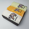 Load image into Gallery viewer, Kitchen Towels 100% Turkish Cotton Embroidered Animals Gift Box Set of 3 Cows