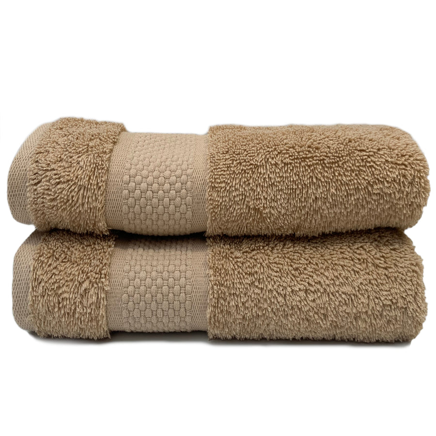 Camel Guest Towels 600gsm 2 Pack