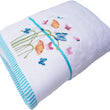 Load image into Gallery viewer, Turkish Combed Cotton Embroidered Towels 550gsm Floral Butterfly
