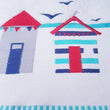 Load image into Gallery viewer, Turkish Combed Cotton Embroidered Towels 550gsm Beach Hut
