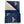 Load image into Gallery viewer, Navy Blue Bee Design Guest Towels 2 Pack
