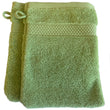 Load image into Gallery viewer, Face Cloth Wash Mitt Set Turkish Cotton Sage Green
