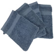 Load image into Gallery viewer, Face Cloth Wash Mitt Set Turkish Cotton Pacific Blue
