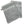Load image into Gallery viewer, Face Cloth Wash Mitt Set Turkish Cotton Silver Grey
