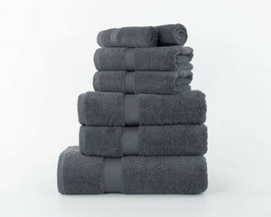 Egyptian Cotton Towels 600gsm Charcoal Grey
