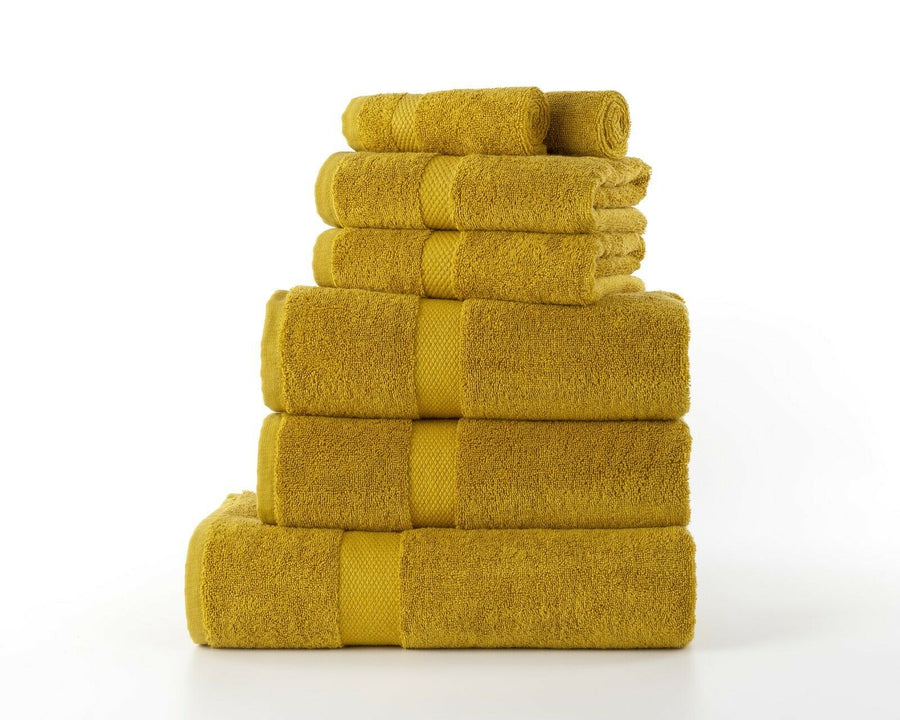Egyptian Cotton Towels 600gsm Mustard