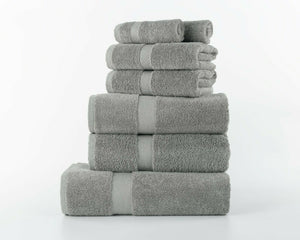 Egyptian Cotton Towels 600gsm Silver Grey