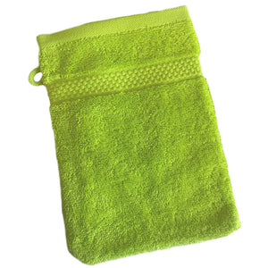 Turkish Organic Combed Cotton Towels 600gsm Lime Green