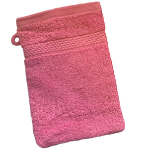 Turkish Organic Combed Cotton Towels 600gsm Pink