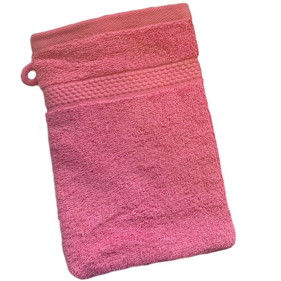 Turkish Organic Combed Cotton Towels 600gsm Pink