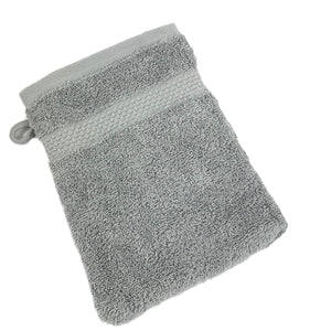 Turkish Organic Combed Cotton Towels 600gsm Silver