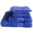 Load image into Gallery viewer, Turkish Organic Combed Cotton Towels 600gsm Navy Blue
