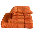 Load image into Gallery viewer, Turkish Organic Combed Cotton Towels 600gsm Orange
