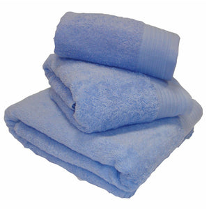 Egyptian Cotton Towels Blue