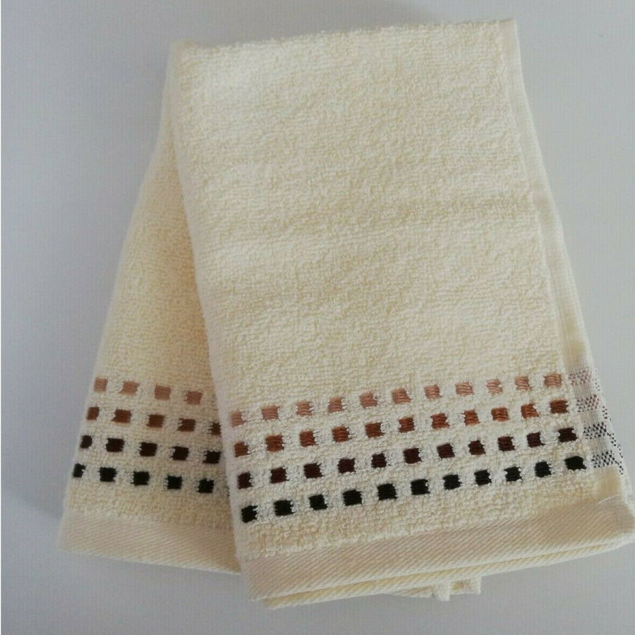 100% Cotton Guest Towels Pack of 2 Made in Portugal
