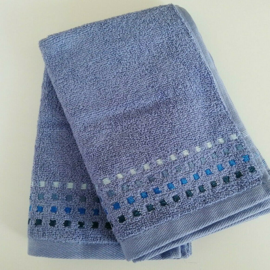 100% Cotton Guest Towels Pack of 2 Made in Portugal