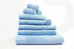 Recycled Cotton & Plastic Eco Terry Towels 600gsm Cobalt Blue