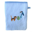 Load image into Gallery viewer, 100% Turkish Cotton Hooded Baby Towel And Wash Mitt Set Newborn Embroidered Animals
