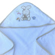 Load image into Gallery viewer, 100% Turkish Cotton Hooded Baby Towel And Wash Mitt Set Newborn Embroidered Rabbit
